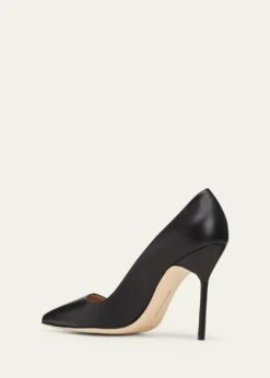Manolo Blahnik BB 105MM LEATHER PUMPS -Manolo Blahnik bg 4251903 100106 c 1