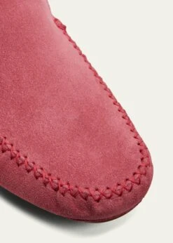 Manolo Blahnik MEN'S CRAWFORD SUEDE-LEATHER BACKLESS LOAFER SLIDES -Manolo Blahnik bg 4265299 100564 z