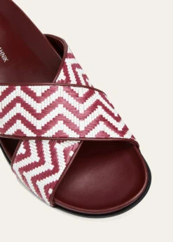 Manolo Blahnik MEN'S CHILTERN RAFFIA SLIDE SANDALS -Manolo Blahnik bg 4265304 100491 z 1