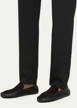 Manolo Blahnik MEN'S MAYFAIR SUEDE-LEATHER LOAFERS -Manolo Blahnik bg 4265310 100106 a 1