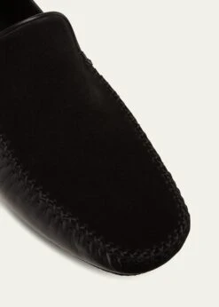 Manolo Blahnik MEN'S MAYFAIR SUEDE-LEATHER LOAFERS -Manolo Blahnik bg 4265310 100106 z