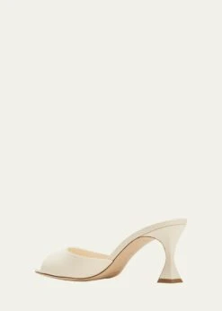 Manolo Blahnik JADARONA LEATHER MULE SANDALS -Manolo Blahnik bg 4318214 100189 c 1