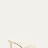 Manolo Blahnik JADARONA LEATHER MULE SANDALS