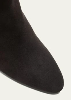 Manolo Blahnik CALASSO SUEDE SLOUCHY MID BOOTIES -Manolo Blahnik bg 4320668 100106 z