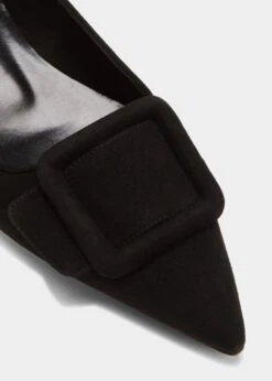 Manolo Blahnik MAYSALE SUEDE BUCKLE BALLERINA FLATS -Manolo Blahnik bg 4372914 100106 z 1