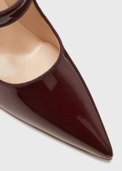 Manolo Blahnik CAMPARI PATENT MARY JANE PUMPS -Manolo Blahnik bg 4372936 100491 z