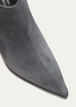 Manolo Blahnik CHELDA SUEDE STILETTO CHELSEA BOOTIES 7 Manolo Blahnik CHELDA SUEDE STILETTO CHELSEA BOOTIES -Manolo Blahnik bg 4372946 100134 z