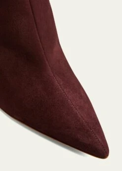 Manolo Blahnik OCULARA SUEDE MID BOOTS -Manolo Blahnik bg 4372948 100436 z