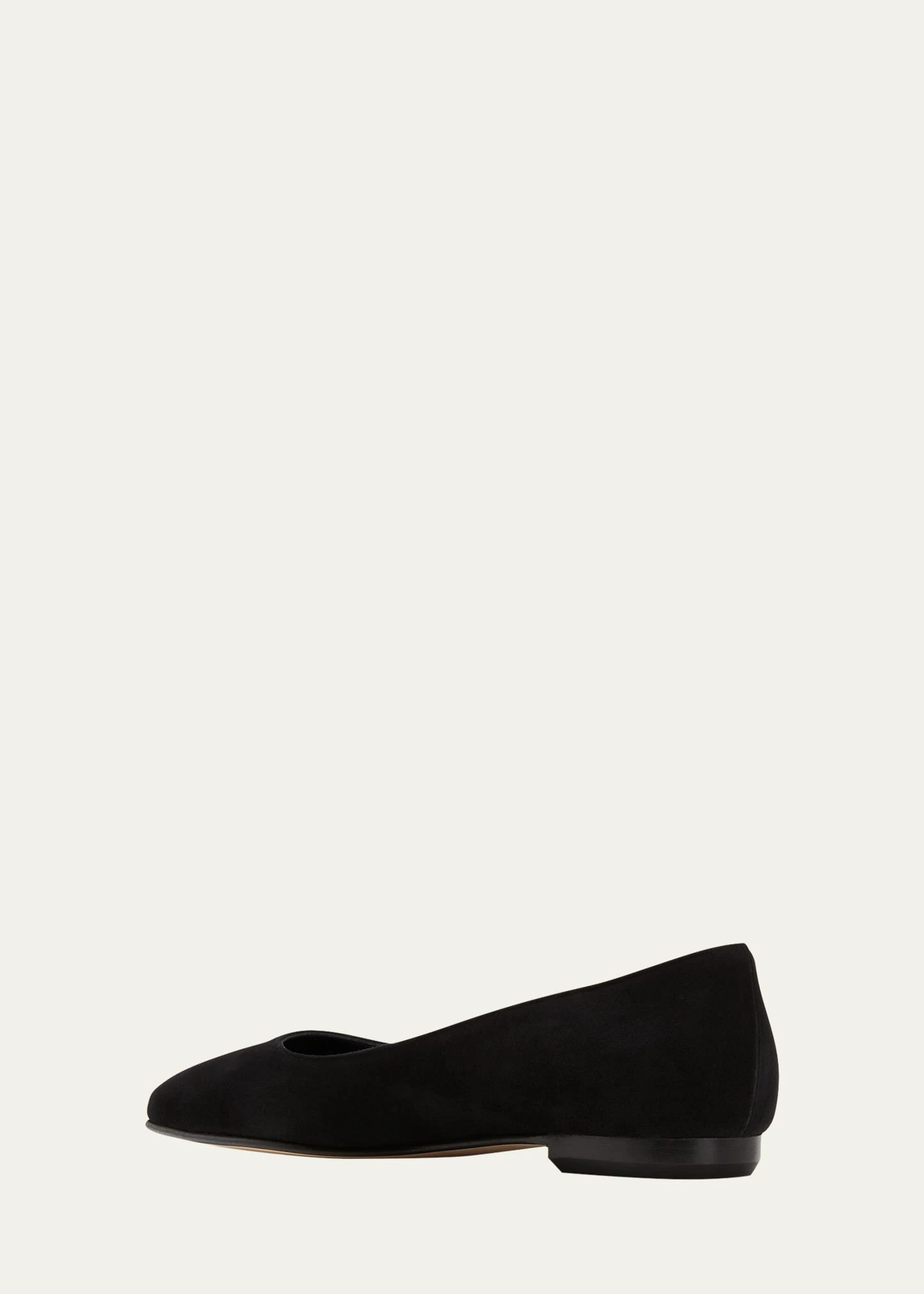 Manolo Blahnik GELISTA SUEDE BALLERINA FLATS 2 Manolo Blahnik GELISTA SUEDE BALLERINA FLATS - Image 2