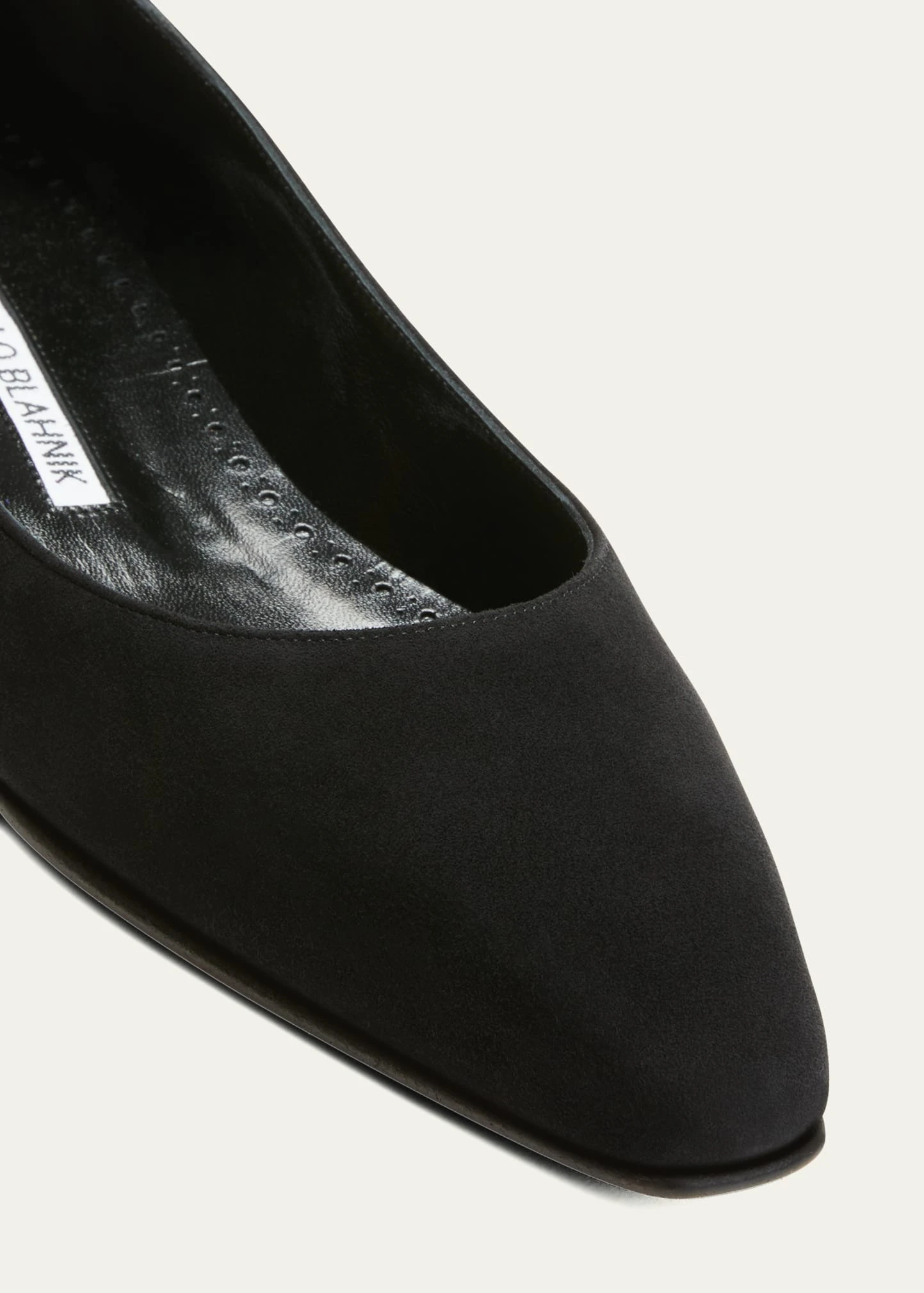 Manolo Blahnik GELISTA SUEDE BALLERINA FLATS 3 Manolo Blahnik GELISTA SUEDE BALLERINA FLATS - Image 3