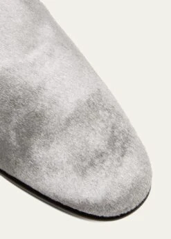 Manolo Blahnik MEN'S MARIO CALF HAIR LEATHER LOAFERS -Manolo Blahnik bg 4394202 100178 z 1