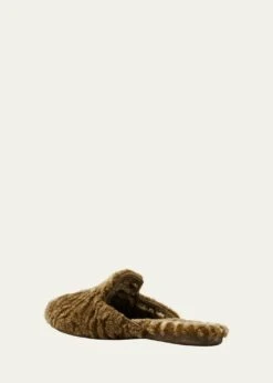 Manolo Blahnik MEN'S MONTAGUE SHEARLING MULES -Manolo Blahnik bg 4398308 100303 c 1