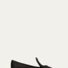 Manolo Blahnik FUGALO SATIN CUTOUT FLAT LOAFERS