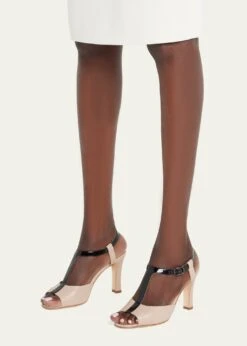 Manolo Blahnik TARIKI T-STRAP PATENT LEATHER SANDALS 14 Manolo Blahnik TARIKI T-STRAP PATENT LEATHER SANDALS -Manolo Blahnik bg 4435985 100314 a 1