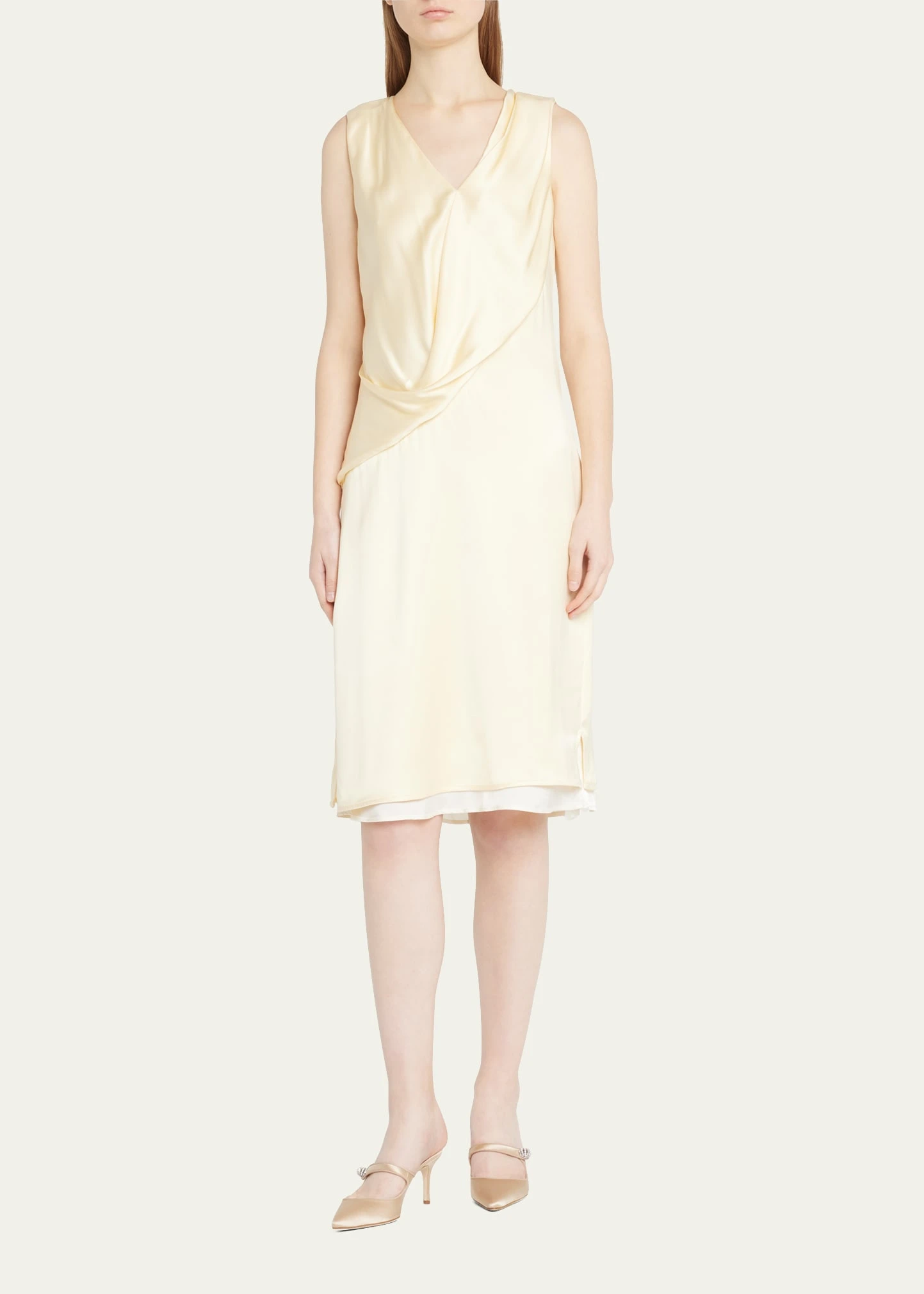 Manolo Blahnik CAMPARI SATIN MARY JANE MULES 3 Manolo Blahnik CAMPARI SATIN MARY JANE MULES - Image 3