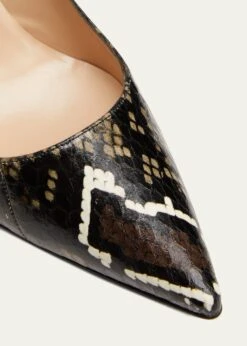 Manolo Blahnik BB 105MM SNAKESKIN STILETTO PUMPS -Manolo Blahnik bg 4436006 100045 z