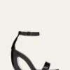 Manolo Blahnik ROCAR OSCAR SCULPTURAL ANKLE-STRAP SANDALS