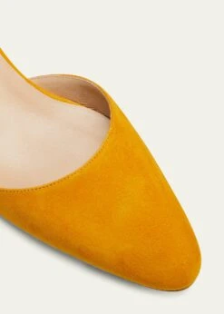 Manolo Blahnik ASPRO SUEDE SLINGBACK BALLERINA PUMPS -Manolo Blahnik bg 4436727 100624 z