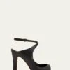 Manolo Blahnik ARD LEATHER CRISSCROSS SANDALS