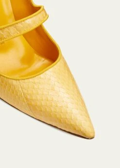 Manolo Blahnik CAMPARI SNAKESKIN MARY JANE PUMPS -Manolo Blahnik bg 4456922 100612 z