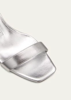 Manolo Blahnik RESSATA METALLIC ANKLE-STRAP SANDALS -Manolo Blahnik bg 4456953 100178 z