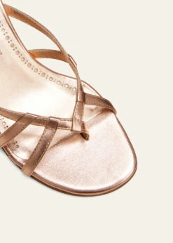 Manolo Blahnik SOLIMASO METALLIC THONG MULE SANDALS 7 Manolo Blahnik SOLIMASO METALLIC THONG MULE SANDALS -Manolo Blahnik bg 4456960 100284 z