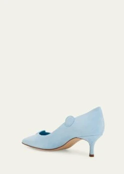 Manolo Blahnik SAIN SUEDE DOT PUMPS -Manolo Blahnik bg 4456976 100426 c 1