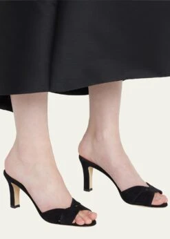 Manolo Blahnik SIEMU SUEDE MULE SANDALS 14 Manolo Blahnik SIEMU SUEDE MULE SANDALS -Manolo Blahnik bg 4457018 100106 a 1