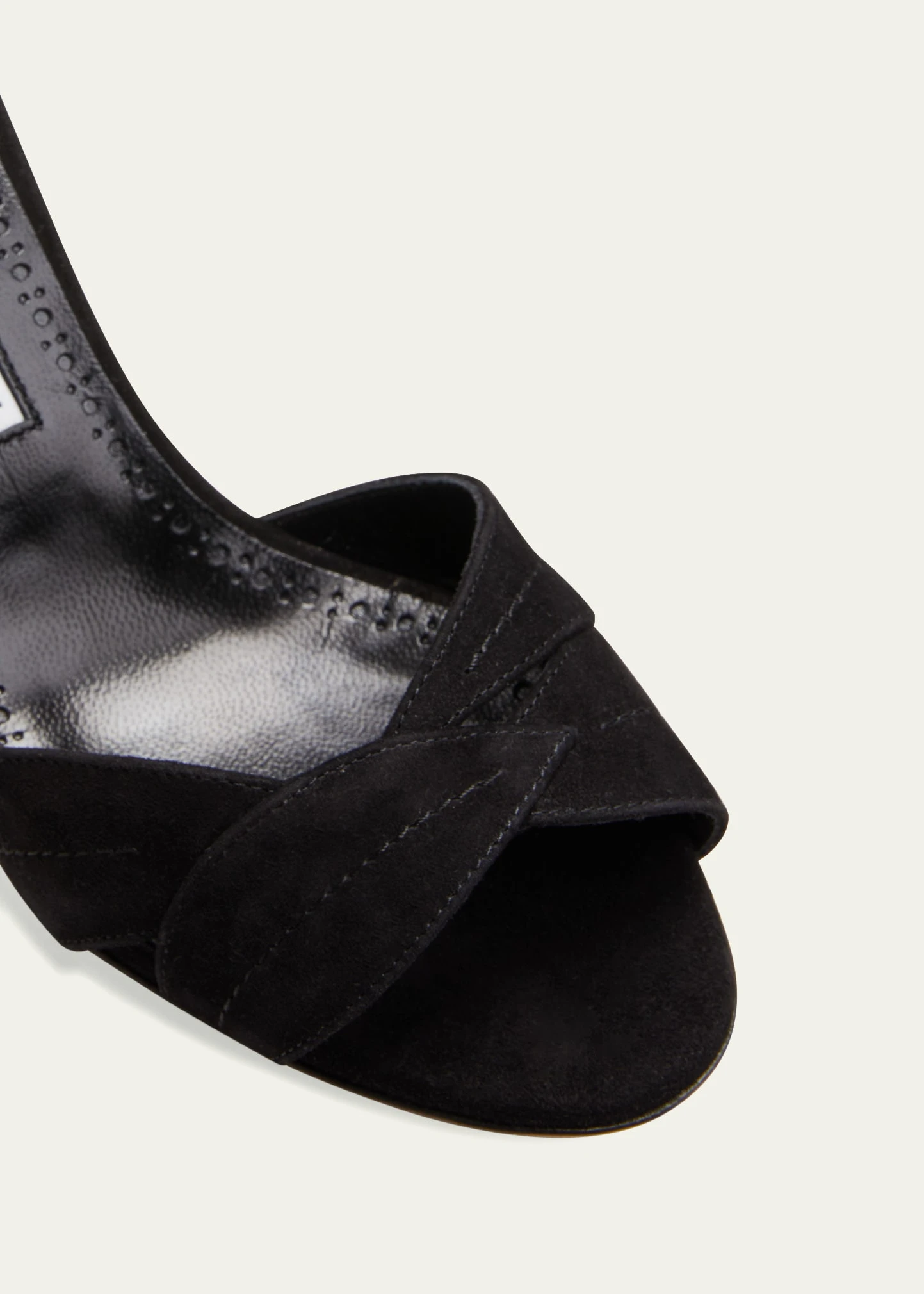 Manolo Blahnik SIEMU SUEDE MULE SANDALS 9 Manolo Blahnik SIEMU SUEDE MULE SANDALS - Image 9