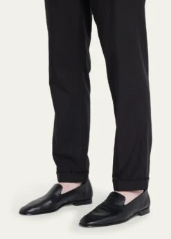 Manolo Blahnik MEN'S LEATHER LOAFERS -Manolo Blahnik bg 4488982 100106 a 1