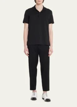 Manolo Blahnik MEN'S CAP TOE BICOLOR LEATHER OXFORDS 11 Manolo Blahnik MEN'S CAP TOE BICOLOR LEATHER OXFORDS -Manolo Blahnik bg 4488985 100188 b